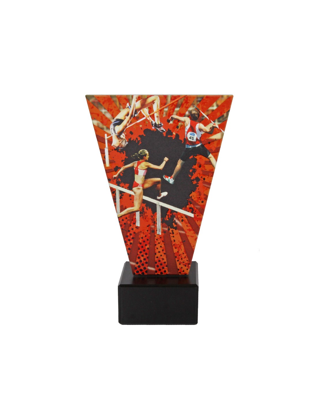 Tryumf Glass trophy athletics