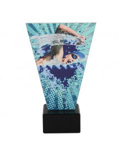 Glass Trophy Swimming