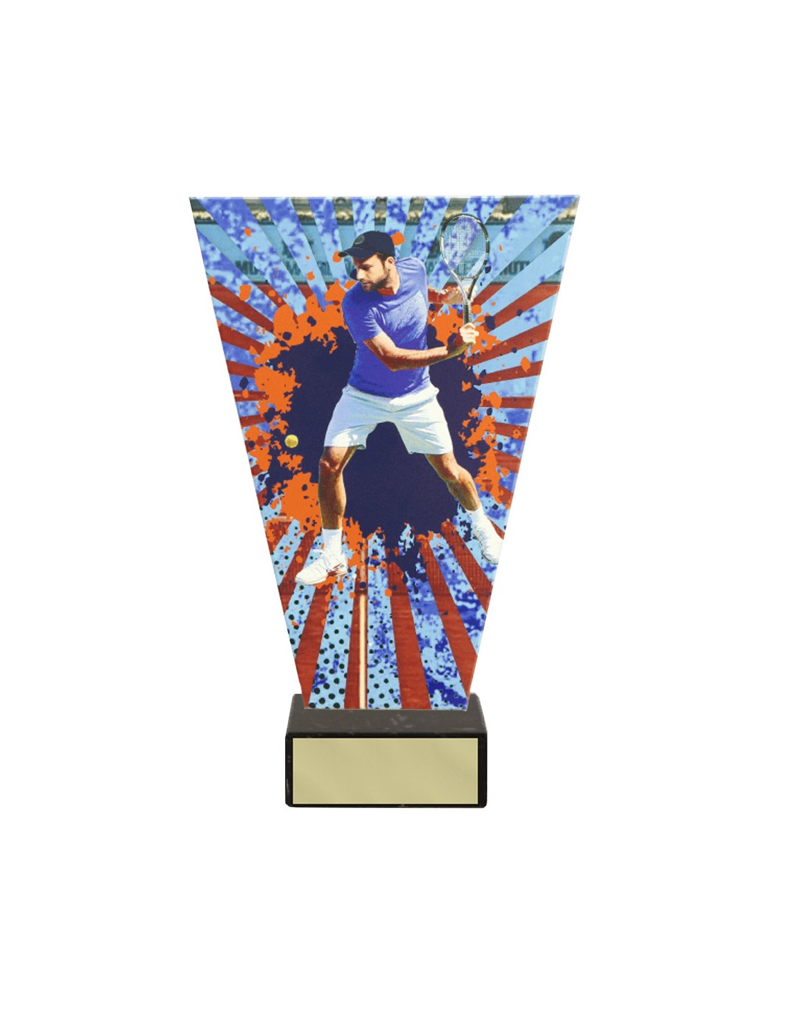 Tryumf Triumph glass trophy