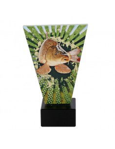 Triumph glass trophy