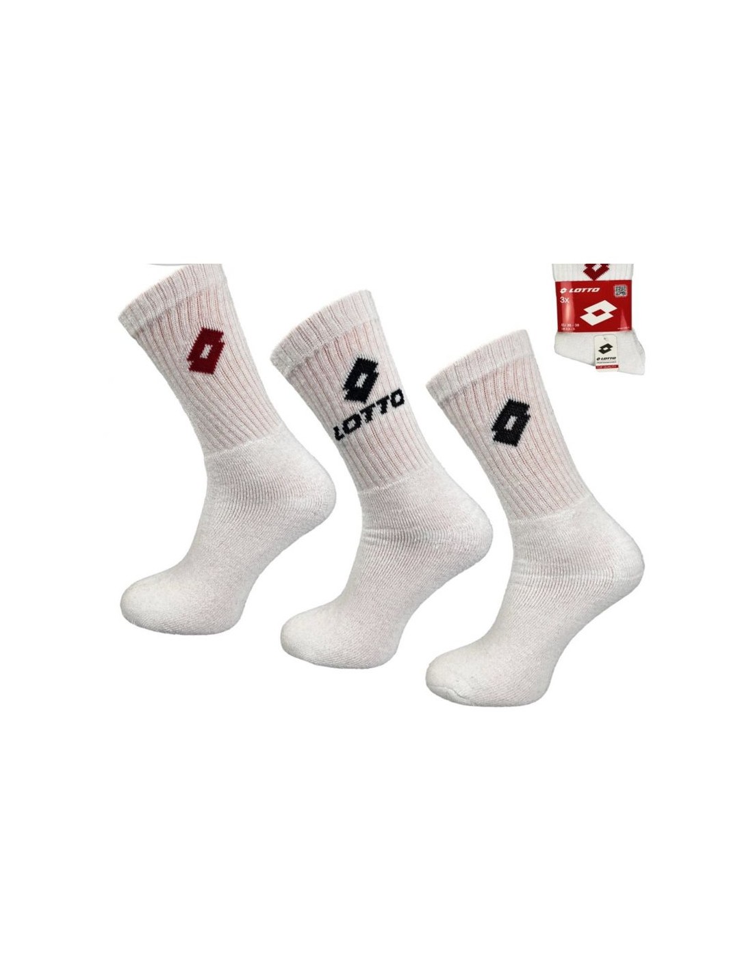 Men's Socks Lotto White