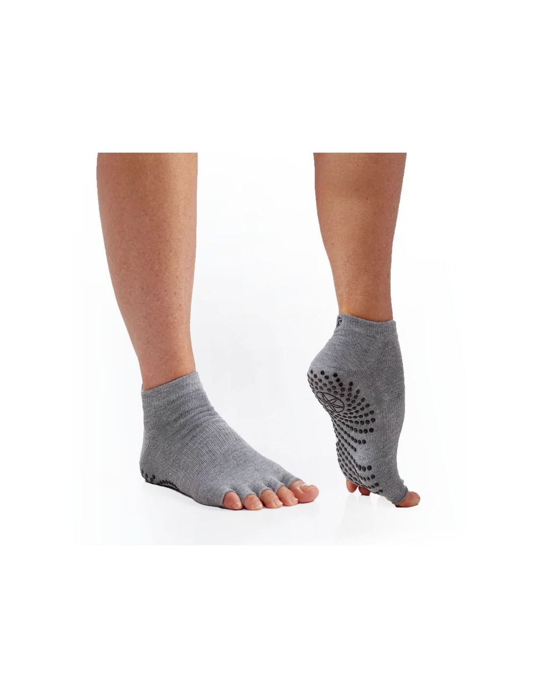 GAIAM 63708 fingerless antislip yoga socks