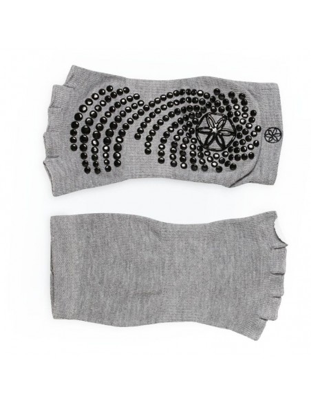 GAIAM 63708 fingerless antislip yoga socks