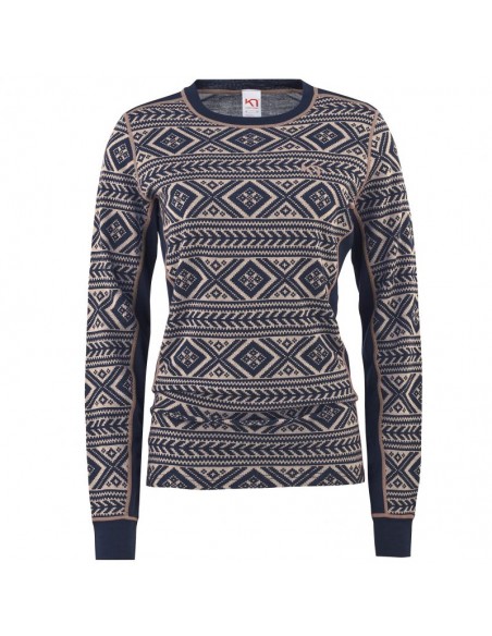 Kari Traa Floke LS W 92800559797 Thermal Tshirt
