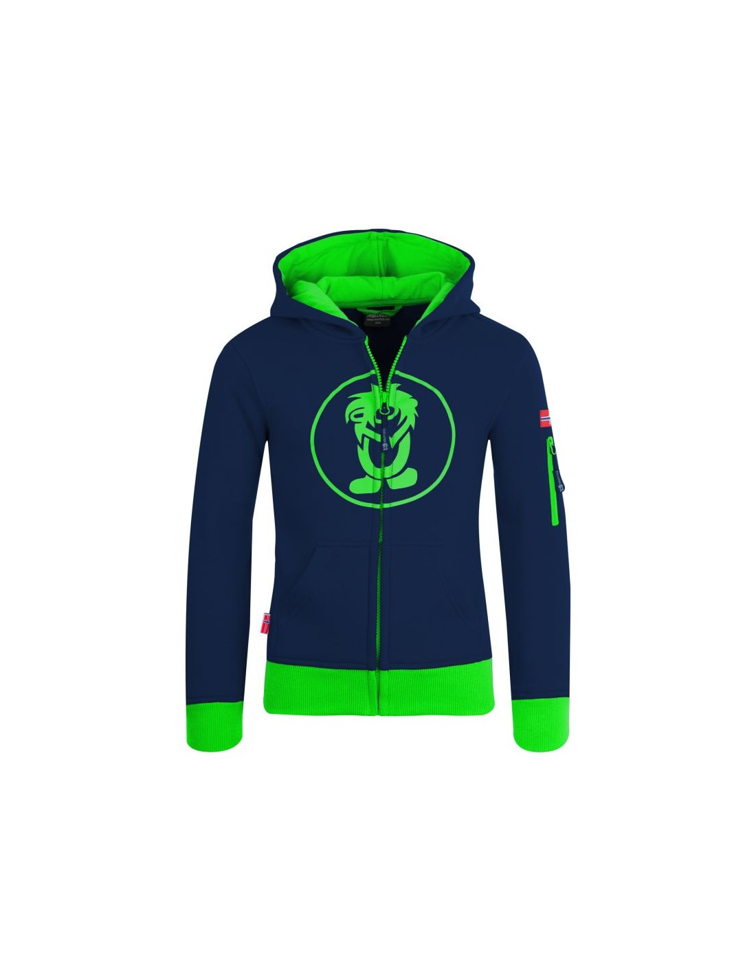 TrollKids Kids Sortland Jacket Jr 139134 sweatshirt