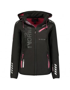 Geographical Norway Reine softshell jacket W WU8182FGNOBLACKPINK