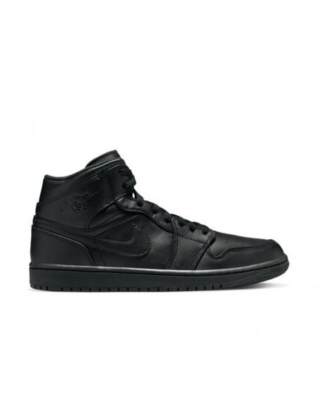 Jordan 1 Mid Triple Black 554724093 MBS