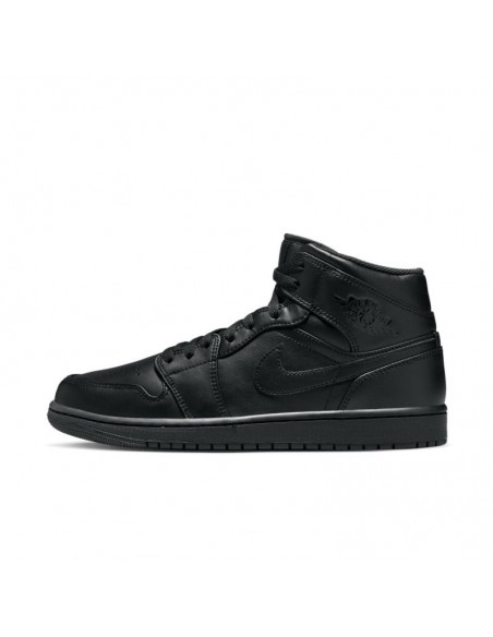 Jordan 1 Mid Triple Black 554724093 MBS