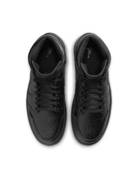 Jordan 1 Mid Triple Black 554724093 MBS