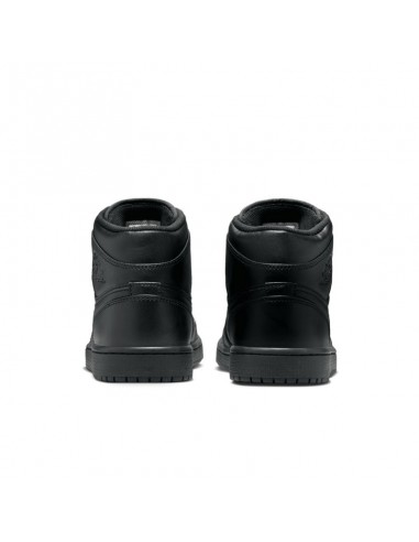Jordan 1 Mid Triple Black 554724093 MBS