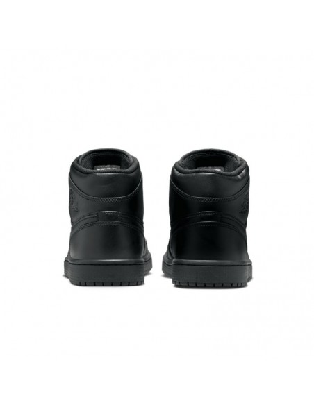 Jordan 1 Mid Triple Black 554724093 MBS