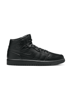Jordan 1 Mid Triple Black 554724093 MBS
