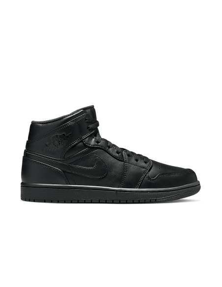 Jordan 1 Mid Triple Black 554724093 MBS