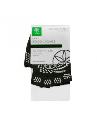 Gaiam fingerless antislip gloves 54029