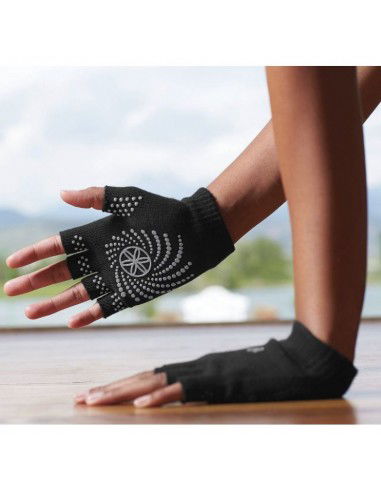 Gaiam fingerless antislip gloves 54029