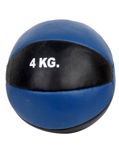 Leather medicine ball 4 kg