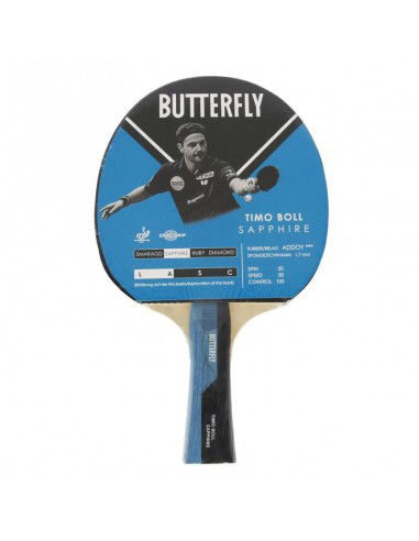 Table tennis bat Butterfly Timo Boll...