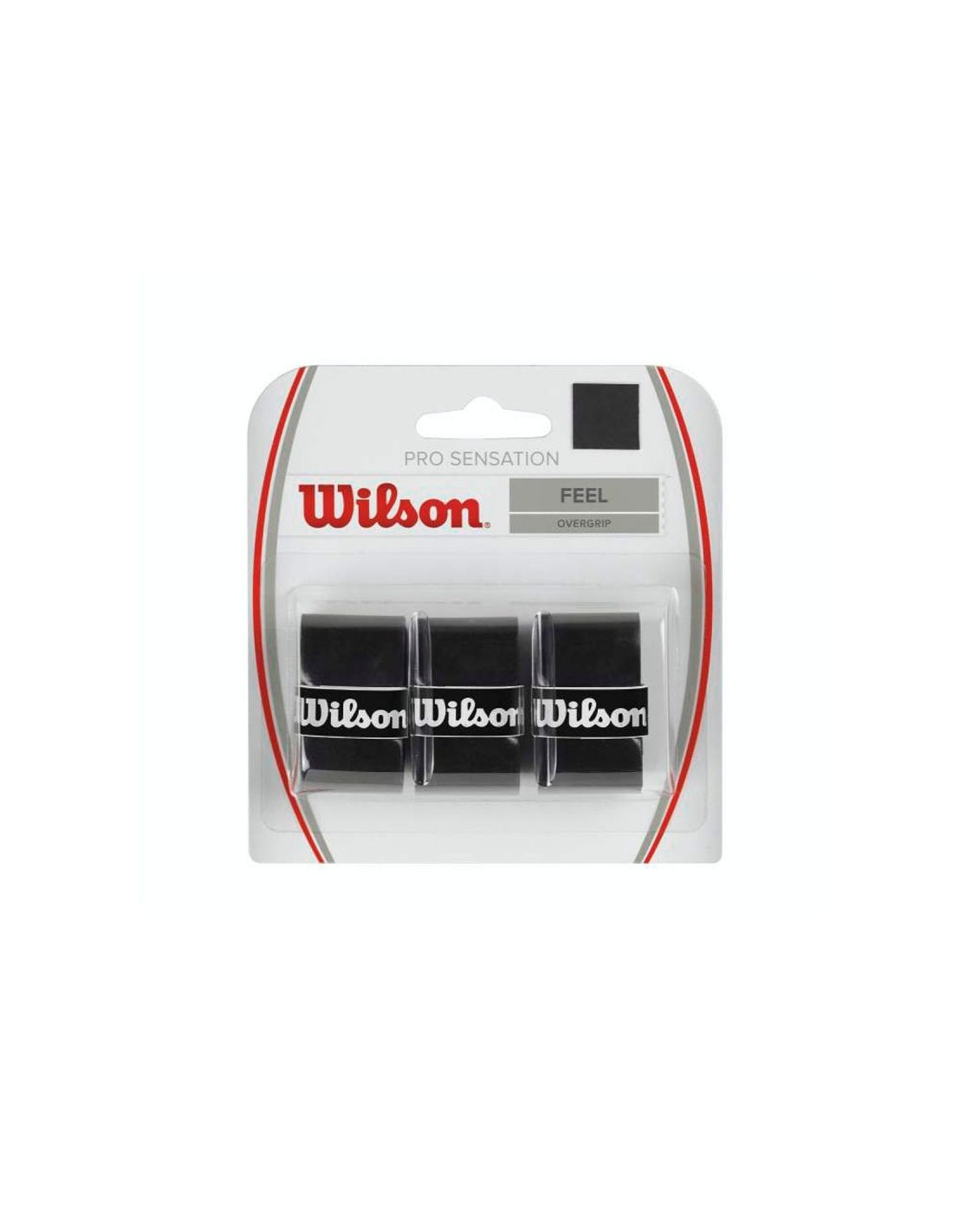 Wraps Wilson Pro Overgrip Sensation 3pcs WRZ4010BK
