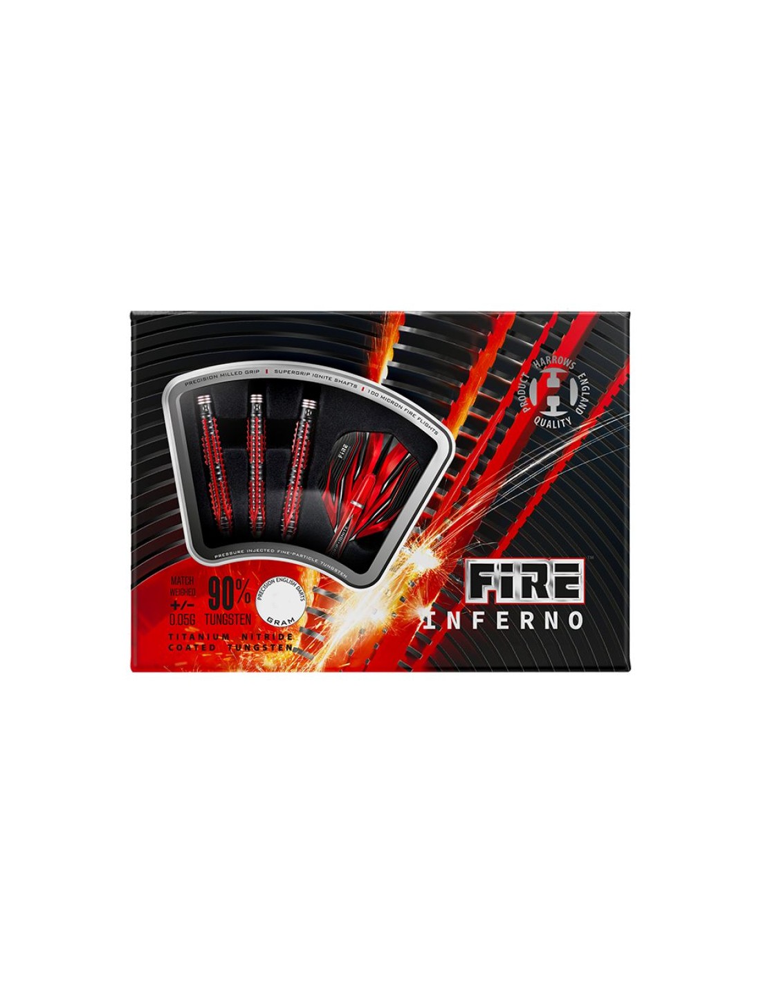 Darts Harrows Fire Inferno 90 Softip HSTNK000016009