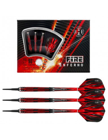 Darts Harrows Fire Inferno 90 Softip...