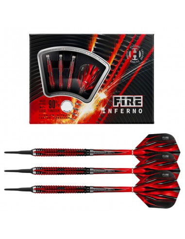 Darts Harrows Fire Inferno 90 Softip...