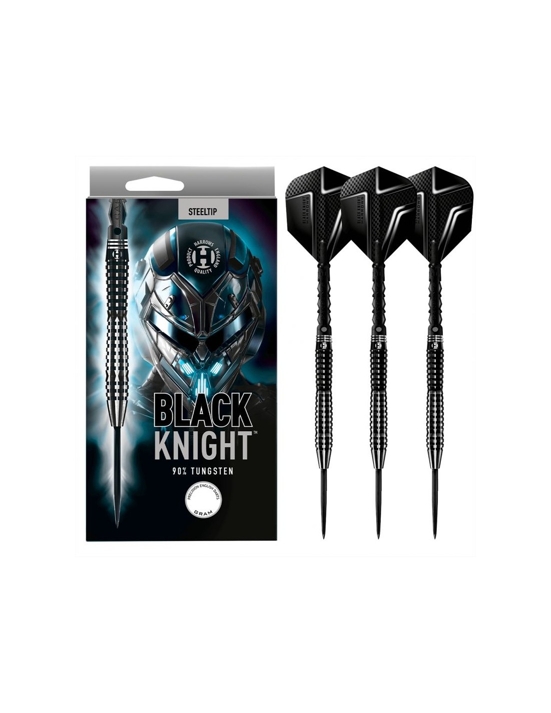 Harrows Black Knight 90 steeltip darts