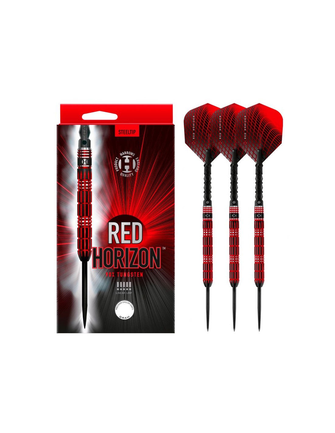 Darts Harrows RED HORIZON 90 steeltip RedHorizon