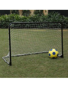 Folding metal goal 120x80 cm 2