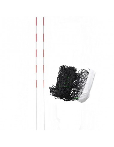 White volleyball net with antennae 2025