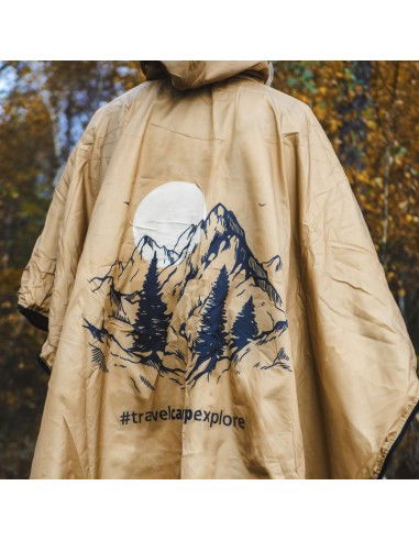 Offlander thin poncho with heater...