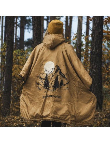 Offlander thin poncho with heater...