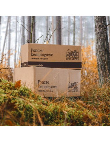 Offlander thin poncho with heater...