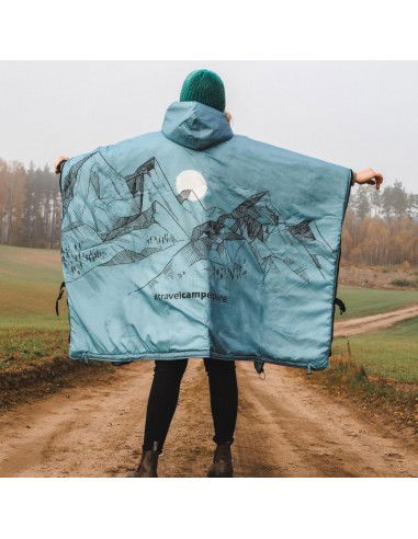 Offlander thick poncho with heater...