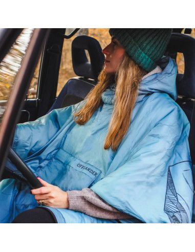 Offlander thick poncho with heater...