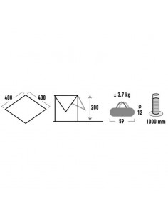 High Peak Tarp 2 10034 2