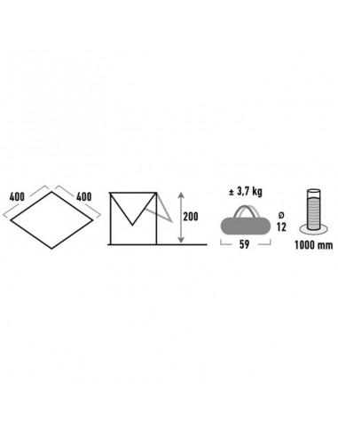 High Peak Tarp 2 10034