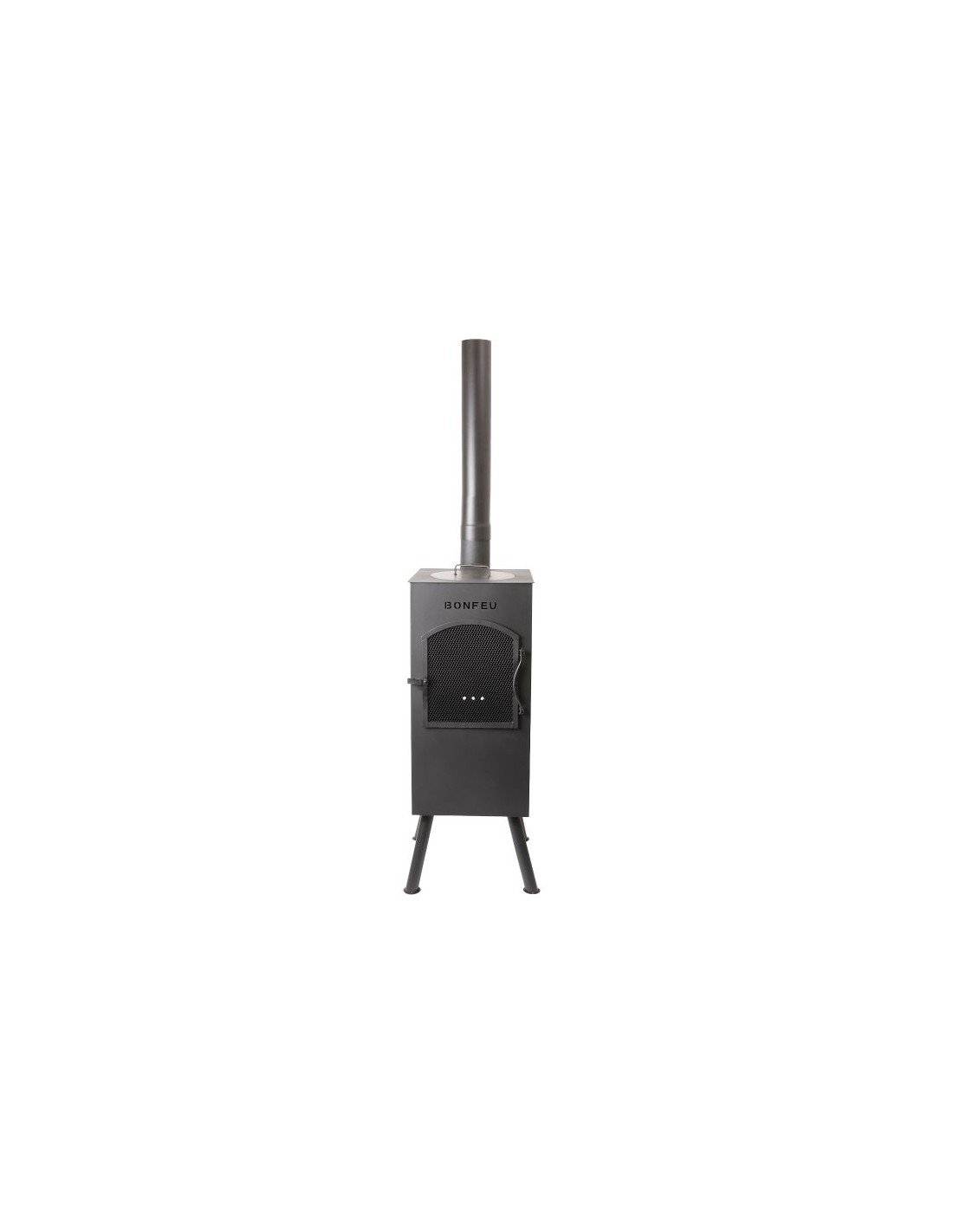 BonFeu BonCarre Garden Fireplace Black 3503