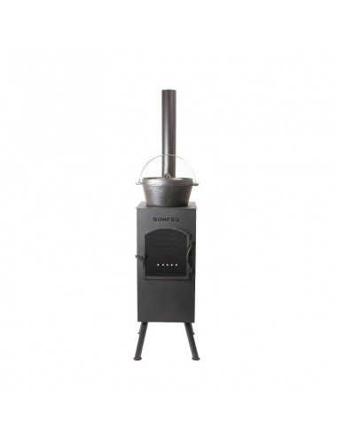 BonFeu BonCarre Garden Fireplace Black 3503