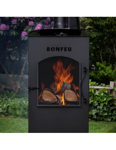 BonFeu BonCarre Garden Fireplace Black 3503