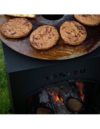 BonFeu BonCarre Garden Fireplace Black 3503