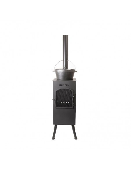 BonFeu BonCarre Garden Fireplace Black 3503