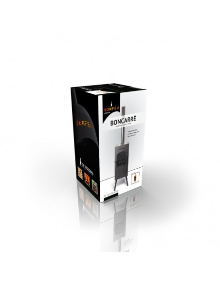 BonFeu BonCarre Garden Fireplace Black 3503