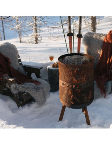 Bonfeu garden fire pit Bonves 45 basket black 4502