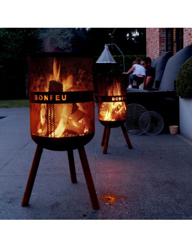 Bonfeu garden fire pit Bonves 45 basket black 4502