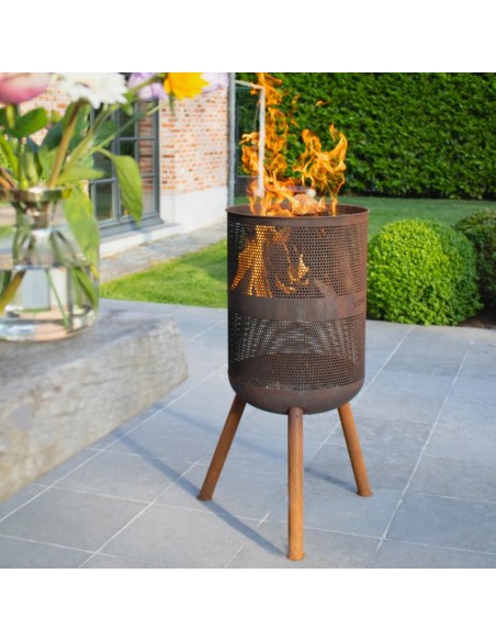 Bonfeu garden fire pit Bonves 45 basket black 4502