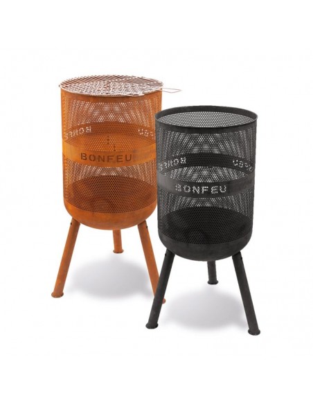 Bonfeu garden fire pit Bonves 45 basket black 4502