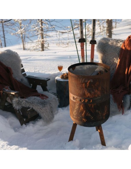 Bonfeu garden fire pit Bonves 45 basket black 4502