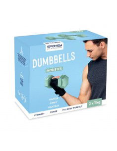 Spokey Monster dumbbells 2x... 2