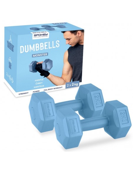 Spokey Monster dumbbells 2x 2 kg SPK944047
