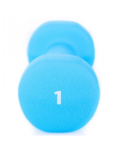 2x1kg vinyl dumbbells